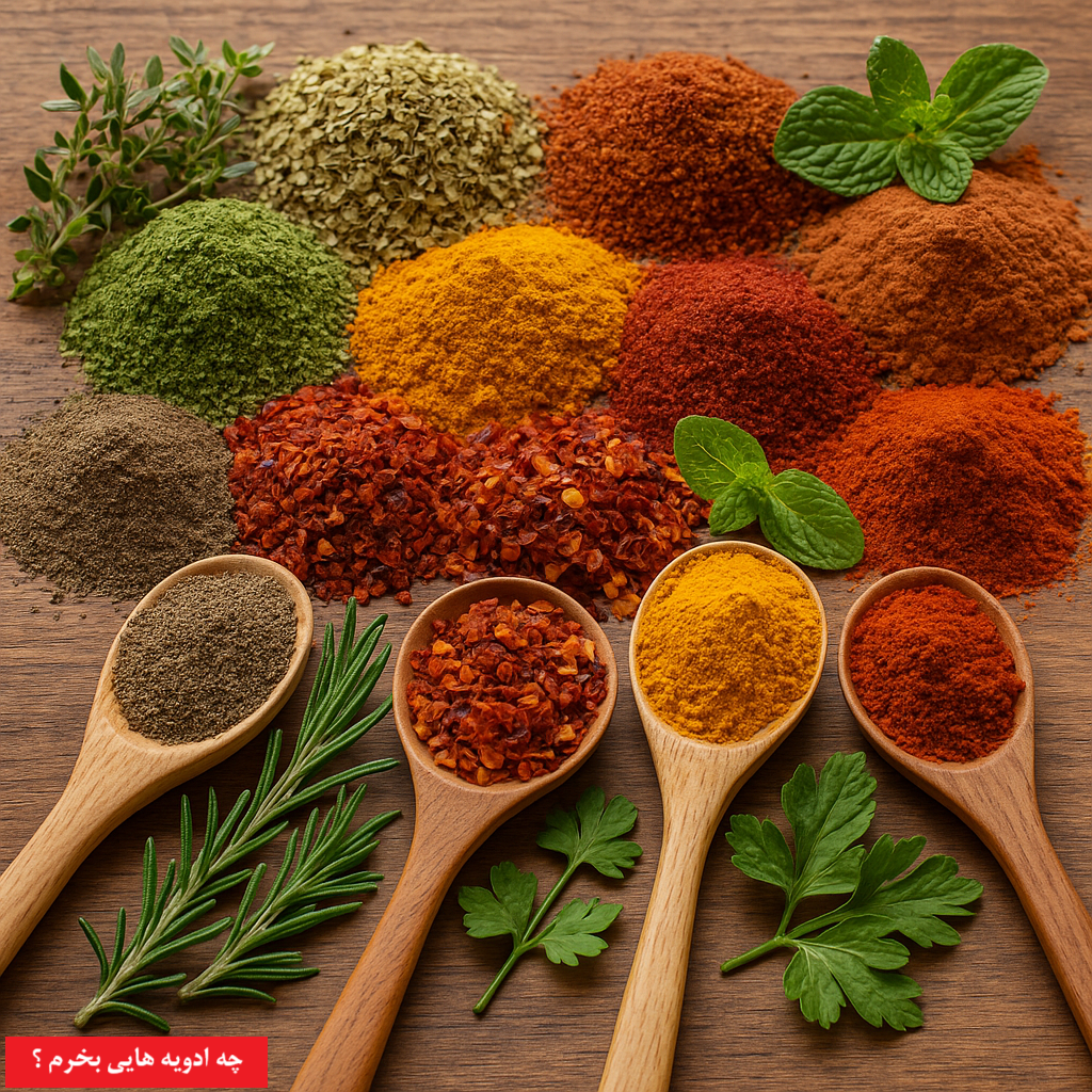 چه ادویه هایی بخرم ؟